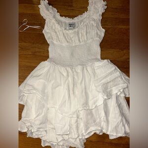 white princess polly romper
